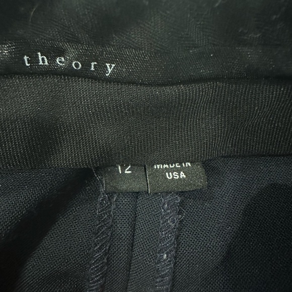 Theory navy trousers - Picture 2 of 2